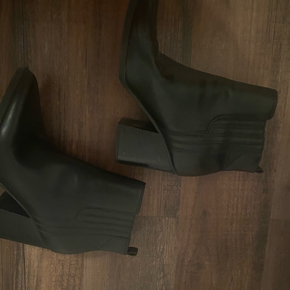 Nine West Chunky Heel Dress Boots With Pointed Toe - image 2